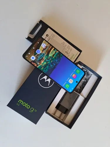smartphone motorola moto g73 5g grafite 128gb