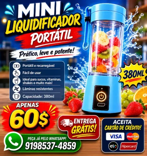 Mini liquidificador 