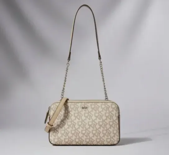 Bolsa transversal DKNY Bryant Câmera Bag Caramelo