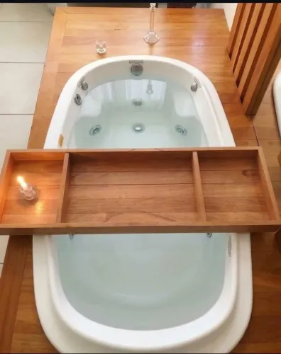 Banheira Oval Safira Slim Plus em Acrilico para SPA