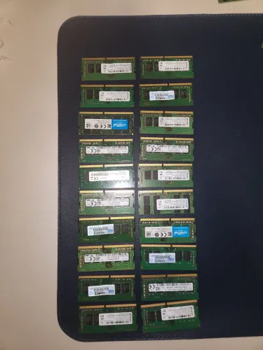 20 Memórias RAM DDR4 8GB Notebook (valor unitario)