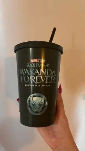 Copo Colecionável UCI Pantera Negra: Wakanda Para Sempre