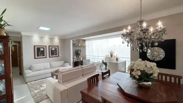 Apartamento Mobiliado para Vender ou Alugar no Villaggio Salerno Bairro Quilombo - Cuiabá