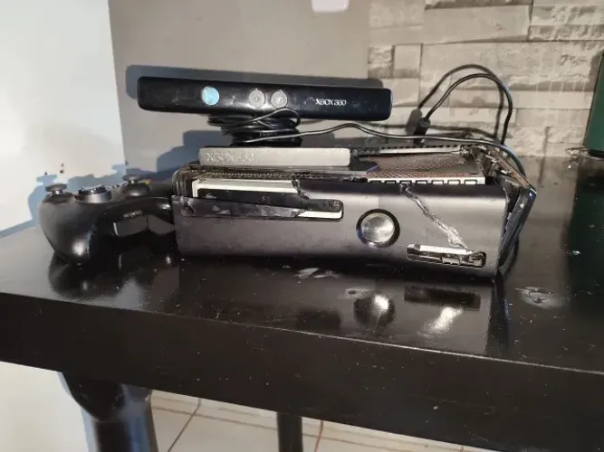 Lote de videogames com defeito