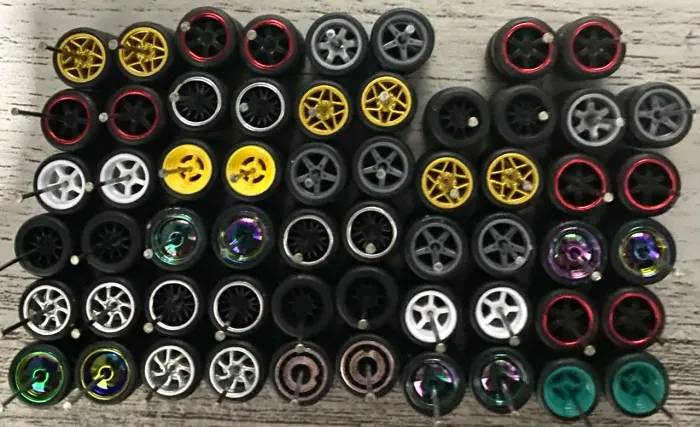 Rodinhas para carros hot wheels/miniaturas 1:64