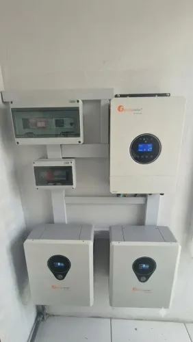 Kit offgrid inversor hibrido/2 bateria lifepo4