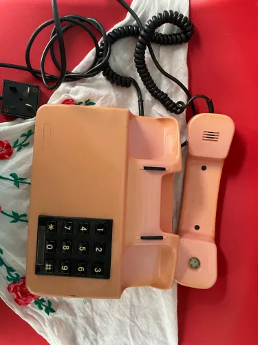 Telefone fixo vintage