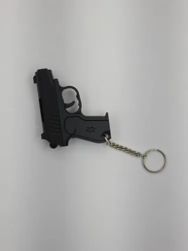 Chaveiro miniatura de pistola