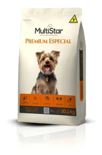 Ração Multi Star Adultos Mini Bits Premium Especial