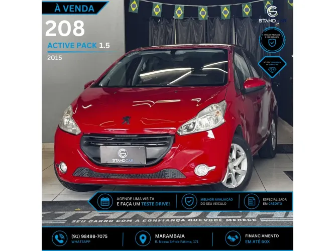 Peugeot 208 Active/active Pack 1.5 Flex 8V 5P 2015