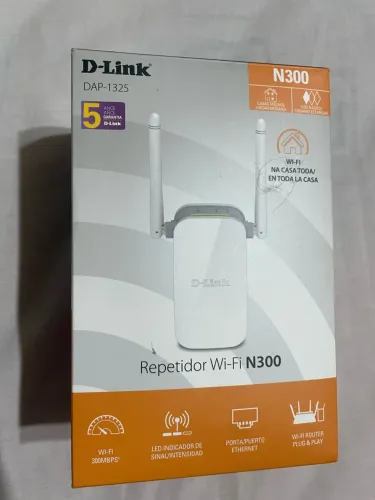 Repetidor Wi-Fi D-Link N300 DAP-1325 - 300Mbps + Caixa