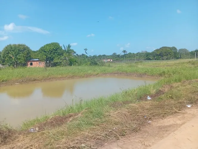 Terreno com Açude no ramal da cabeceira do purupuru km22,acesso asfaltado ,vendo ou troco