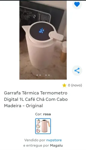 Garrafa térmica 