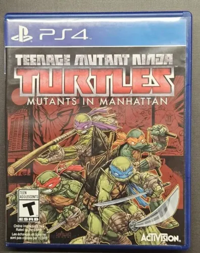 TEENAGE MUTANT NINJA TURTLES MUTANTS IN MANHATTAN ORIGINAL PlayStation 4