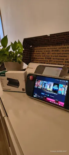 Steam Deck OLED 512GB Completo + Dock UGREEN + Películas + Case + Caixa | Estado Impecável