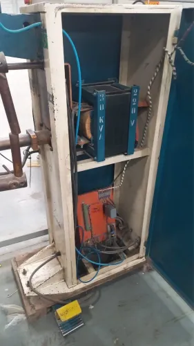 Vende-se Ponteadeira pneumática de 30kva com regulagem de potência e tempo de solda