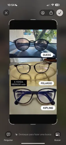 Vende-se armações de óculos
