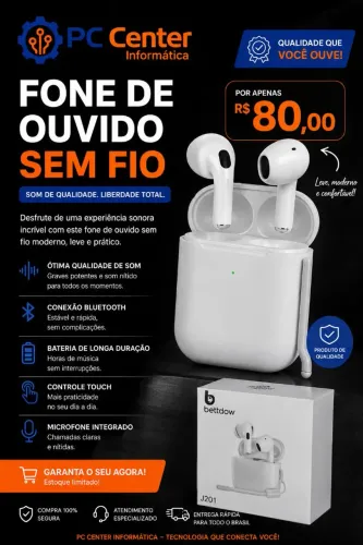 Fone bluetooth Bettdow