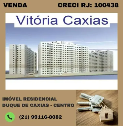 Vendo apartamento 3 quartos em porcelanato e planejados Condomínio Vitória Centro Duque de
