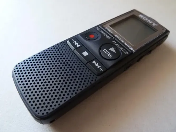 Gravador Profissional Sony Digital  ICD-PX820 USB PC Interface Digital Voice Recorder