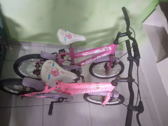 2 bicicletas a venda infantil contato no zap 83.99108.1795 não faço entrega