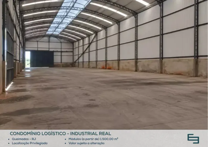 Galpão para alugar em Queimados/RJ com 2.400,00 m²