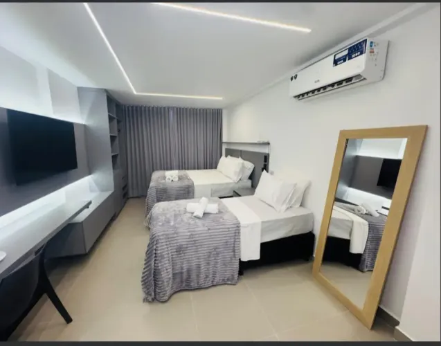 Aluguel Flat Ponta Campina Mobiliado 30 m2
