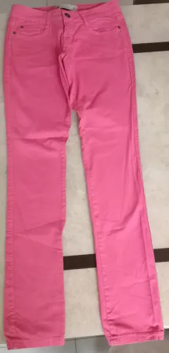 Usada Calça Pool Colors Rosa tam 38
