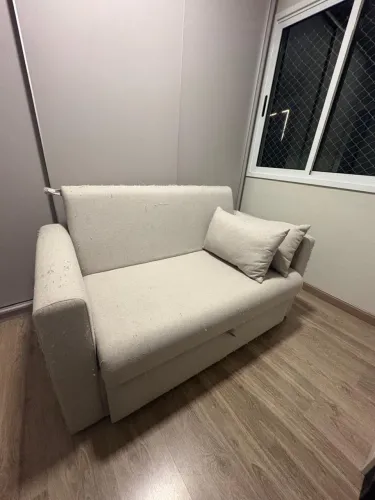 Sofá-cama 1,40x1,85 aberto CURITIBA