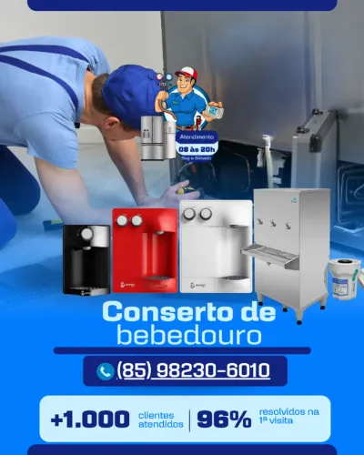 conserto de bebedouro - Assistencia Tecnica de bebedouro - Atendimento rapido