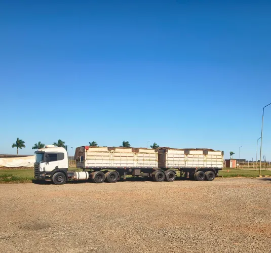 Scania P360 ano 2000 bitrem random 2008