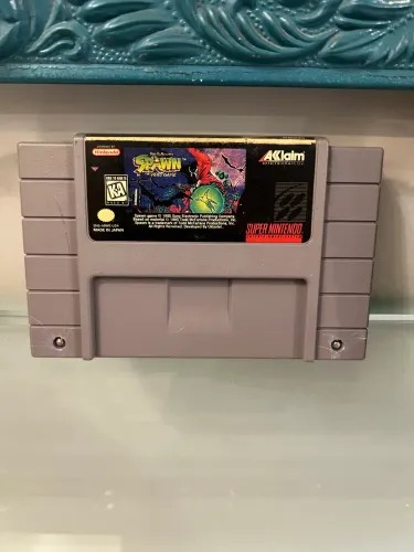 Cartucho Spawn do original super Nintendo