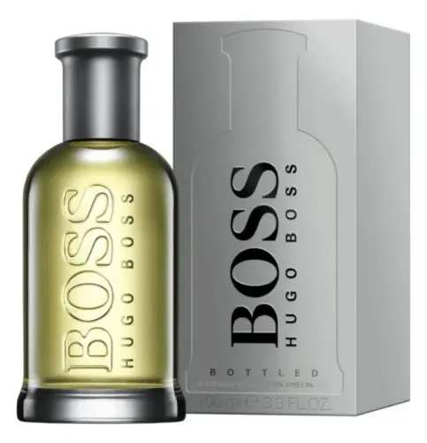 Perfume Hugo Boss Bottled EDT Masculino 100ml - Lacrado