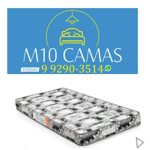 Colchão solteiro espuma novo # 10x sem juros no cartão
