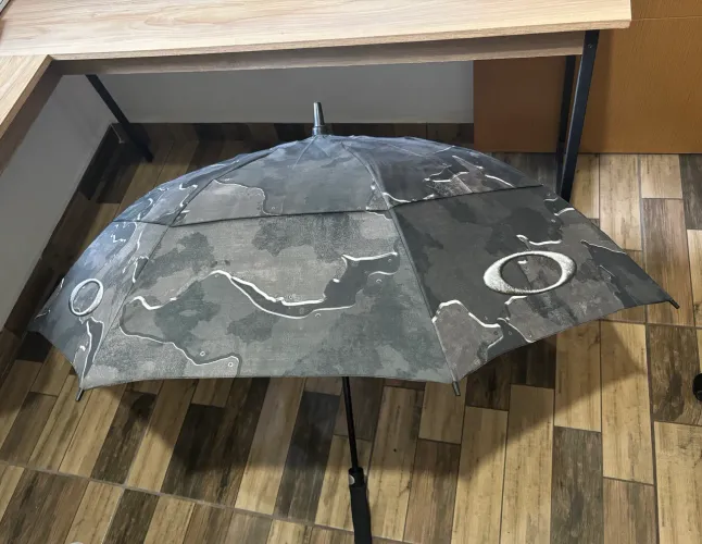 OAKLEY WINDPROOF UMBRELLA - METAL CAMO BLACK