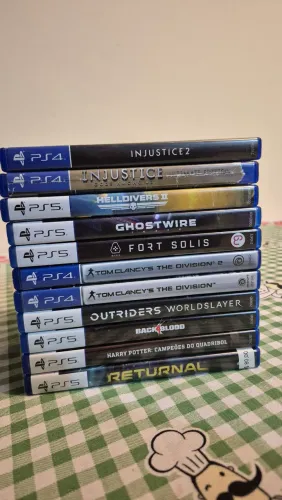Lote jogos PS5/PS4