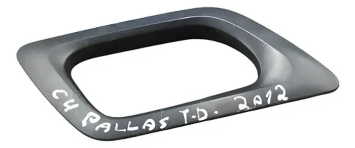 Moldura Maçaneta C4 Pallas Traseira Direita 2012  *7 Preto Traseira