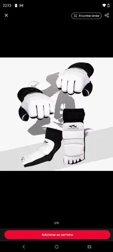 Luva e meia Taekwondo
