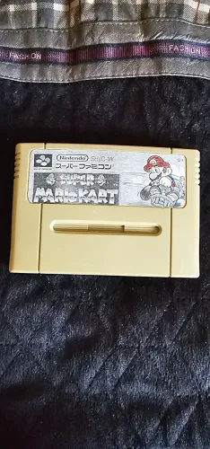 Fita Super Nintendo Super Mario Kart 