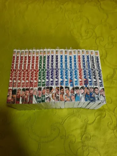 Coleção Mangá Slam Dunk (Panini) Vol. 1 ao 21 - Impecável / Alguns Lacrados