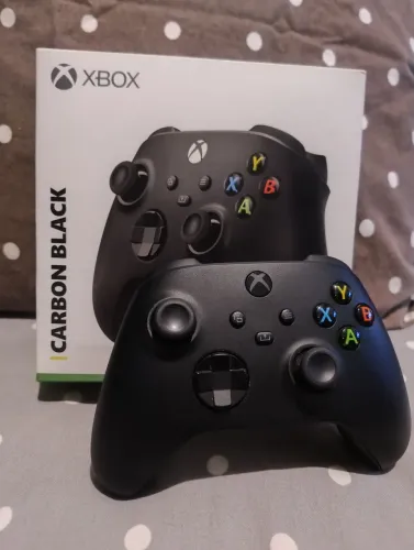 Controle original PC e Xbox sem fio preto Carbon Black