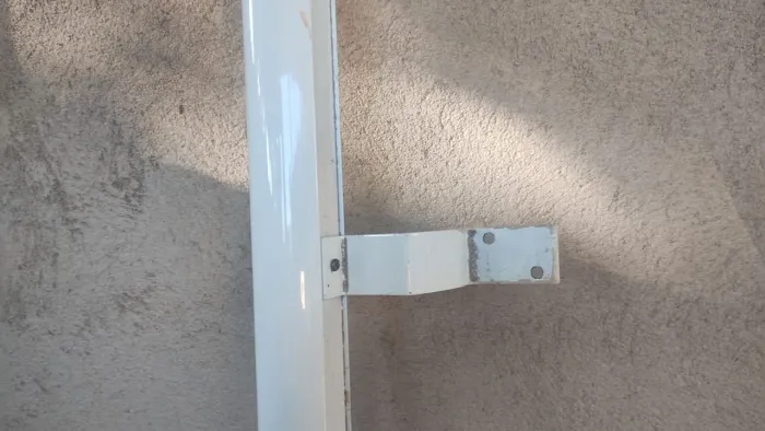 Corrimão alumínio branco 150$