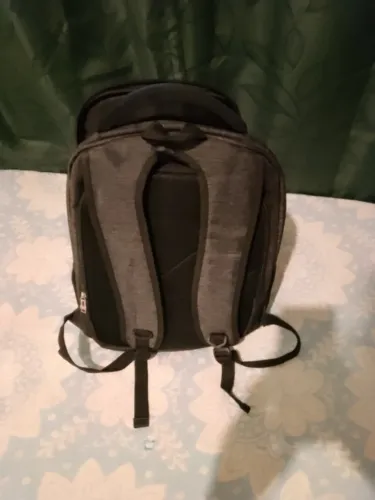 Mochila Jinxing- Executiva Preta Reforçada p/ Trabalho/Faculdade 