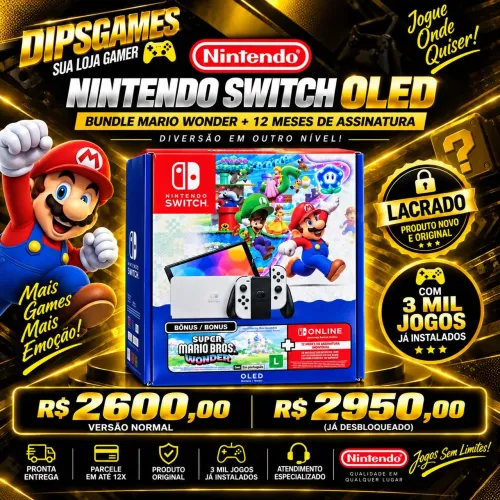 Nintendo Switch Oled(Lacrado)