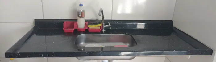 Pia sintética para cozinha