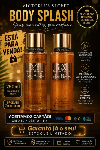 Venda Body Splash. (Victori?as Secret z)