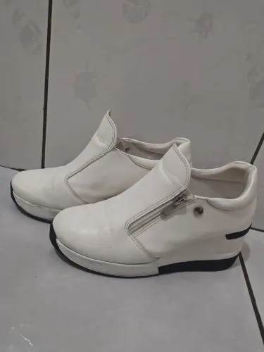 Tênis Anabela sneakers quiz com zíper