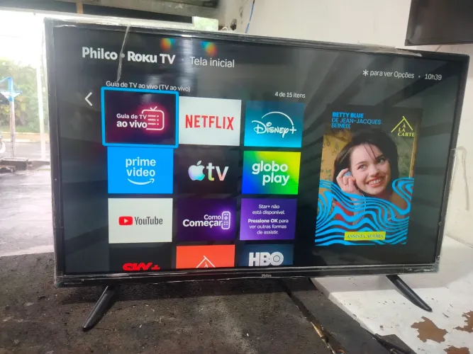 Tv philco 32 polegadas esmart modelo novo tem tudo yutub Netflix Wi-Fi barato