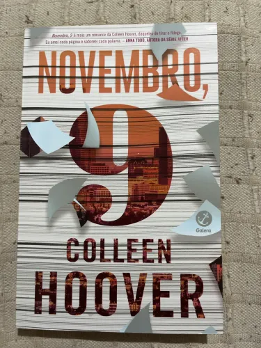 Livro: Novembro 9 - Colleen Hoover