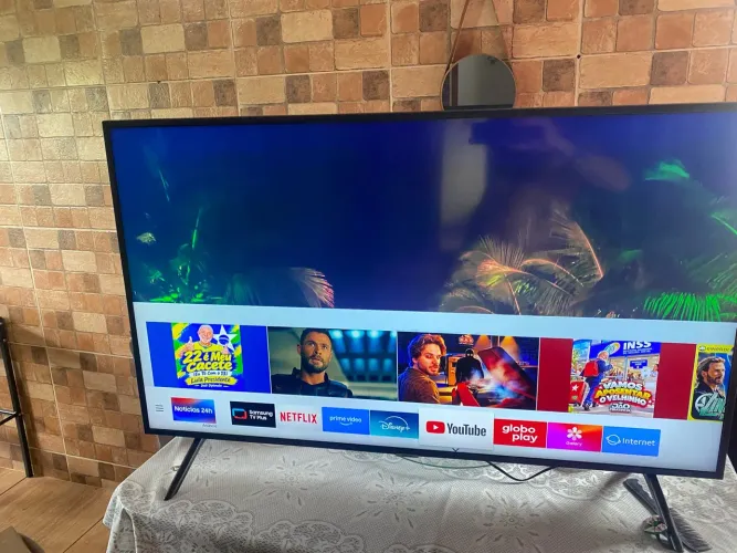 Tv Samsung 50 polegadas smart 4k luxo